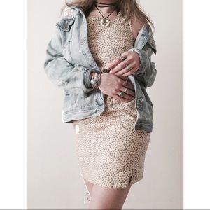 Vintage Floral Print Mini Sleeveless Dress